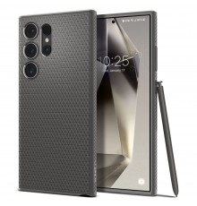 Husa pentru Samsung Galaxy S24 Ultra - Techsuit Carbonite FiberShell - Neagra
