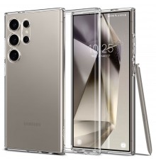 Husa pentru Samsung Galaxy S24 Ultra - Spigen Enzo Aramid - Matte Neagra