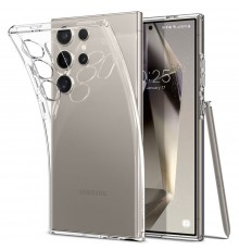 Husa pentru Samsung Galaxy S24 Ultra - Spigen Liquid Crystal - Clear