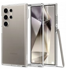 [PACHET 360] -  Husa pentru Samsung Galaxy S24 Ultra + Folie - Techsuit ColorVerse 360 Series - Albastra