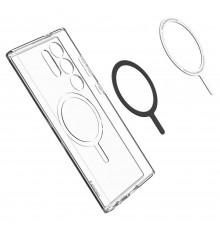 Husa pentru Samsung Galaxy S24 Ultra - Spigen Ultra Hybrid OneTap Ring MagSafe - Clear