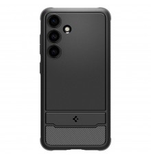 Husa pentru Samsung Galaxy S24 - Spigen Rugged Armor - Neagra