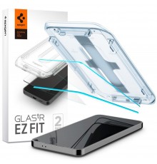 Folie pentru Samsung Galaxy S24 (set 2) - Spigen Glas.TR EZ FIT - Clear