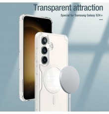 Husa pentru Samsung Galaxy S24 Plus - Nillkin Nature TPU PRO MagSafe Case - Transparent