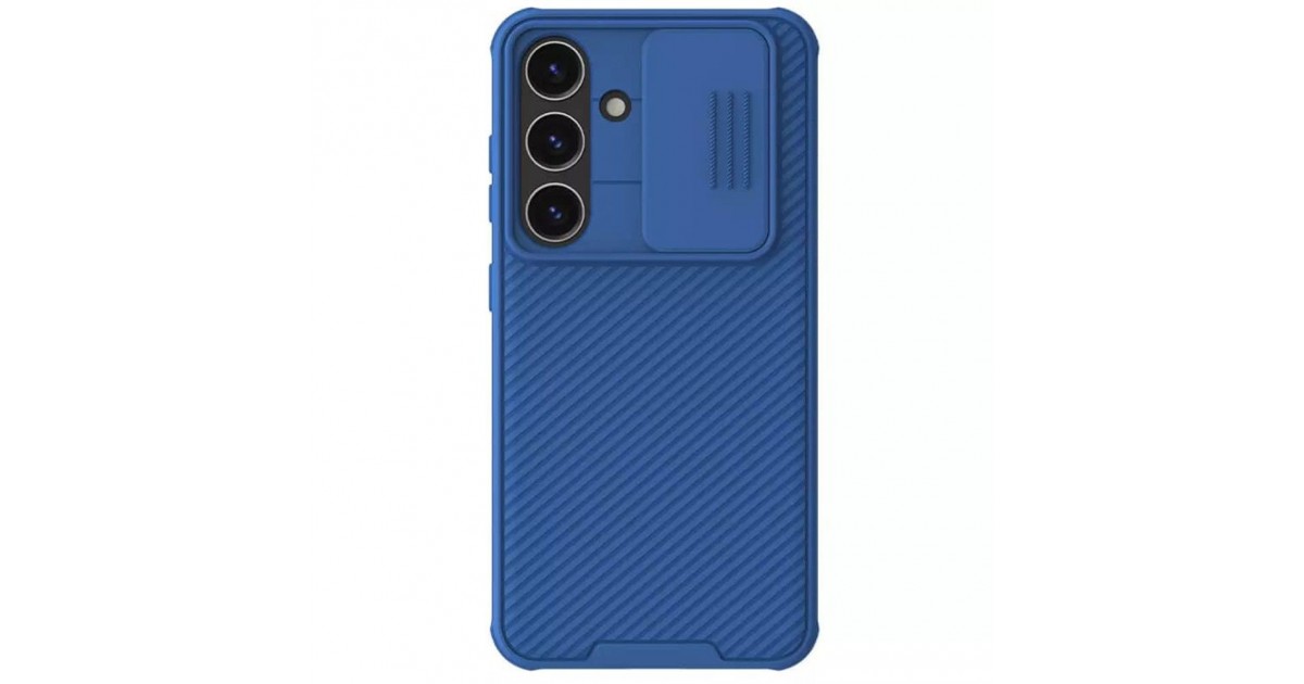 Husa pentru Samsung Galaxy S24 - Nillkin CamShield Pro - Albastra