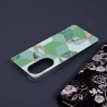 Husa Carcasa Spate pentru Huawei Nova 9 / Honor 50 - Marble Design, Hexagoane Verzi