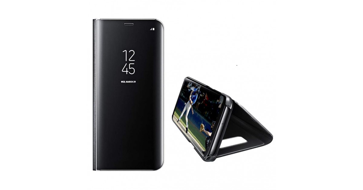 Husa Telefon Samsung Galaxy A31 / Galaxy A51 Flip Mirror Stand Clear View