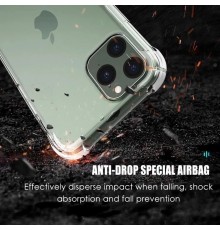 Husa pentru iPhone 15 Pro - Techsuit Shockproof Clear Silicone - Clear