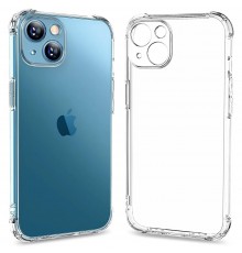 Husa pentru iPhone 15 Plus - Techsuit Shockproof Clear Silicone - Clear