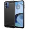 Husa pentru Motorola Moto G14 - Techsuit Carbon Silicone - Neagra