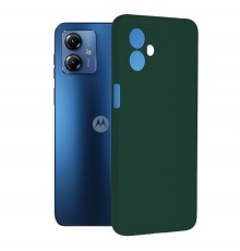 Husa pentru Motorola Moto G14 - Techsuit Soft Edge Silicone - Verde inchisa