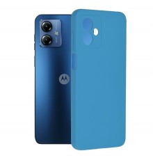 Husa pentru Motorola Moto G14 - Techsuit Sparkly Glitter - Albastra