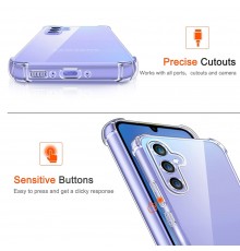 Husa pentru Samsung Galaxy S23 FE - Techsuit Shockproof Clear Silicone - Clear