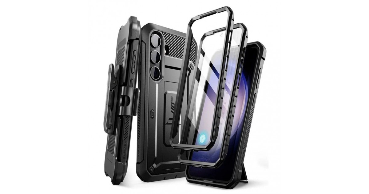 Husa pentru Samsung Galaxy S24 - Supcase Unicorn Beetle Pro - Neagra