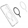 Husa pentru Samsung Galaxy S24 - Spigen Crystal Hybrid OneTap Ring MagSafe - Alba