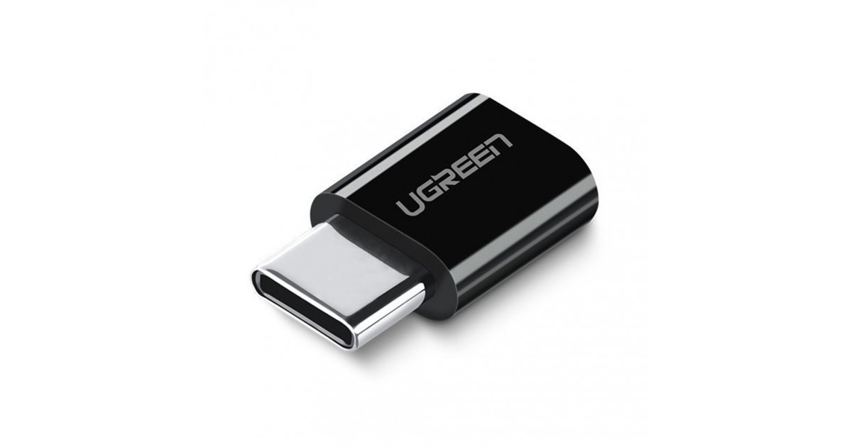 Adaptor OTG Micro-USB la Type-C Q.C. 5V - Ugreen (30391) - Negru