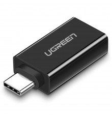 Adaptor USB la 3x USB3.0 + RJ45, 1.2m - Hoco Easy Link (HB35) - Negru