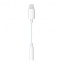 Adaptor Audio Lightning la Jack 3.5mm - Apple A1749 (MMX62ZMA/A) - Alb (Blister Packing)