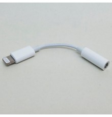 Adaptor Audio Lightning la Jack 3.5mm - Apple A1749 (MMX62ZMA/A) - Alb (Blister Packing)