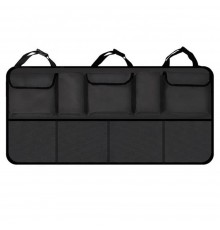 Organizator Auto Portbagaj Tip Plasa 66 x 25cm - Techsuit (CO-N1) - Negru