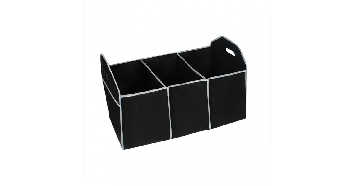 Organizator Auto Portbagaj Tip Cutie 50 x 31 x 24cm - Techsuit  (CO-F1) - Negru