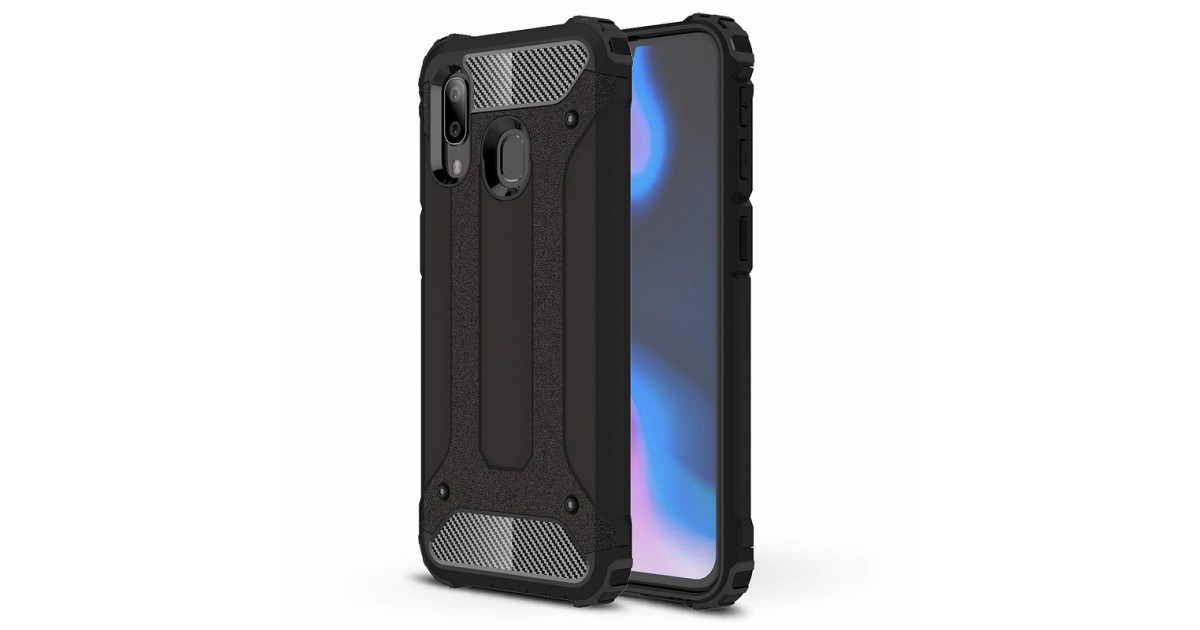 Husa Tpu Hybrid Armor pentru Samsung Galaxy A20 / Galaxy A30 , Neagra