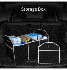 Organizator Auto Portbagaj Tip Cutie 50 x 31 x 24cm - Techsuit  (CO-F1) - Negru