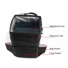 Cos de Gunoi Auto 24x16x16cm - Techsuit Foldable (CO-T3) - Negru