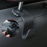 Suport Auto Geanta - Techsuit Headrest Hangers (ABS-OTH1) - Negru