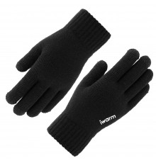 Manusi Touchscreen Gloves, Acrylic Unisex, Negru