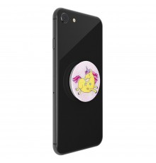 Suport pentru telefon - Popsockets PopGrip - Jumping Unicorn cu sclipici