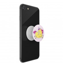 Suport pentru telefon - Popsockets PopGrip - Jumping Unicorn cu sclipici