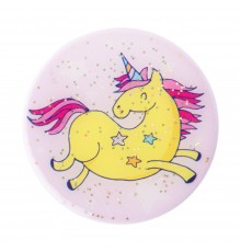 Suport pentru telefon - Popsockets PopGrip - Jumping Unicorn cu sclipici