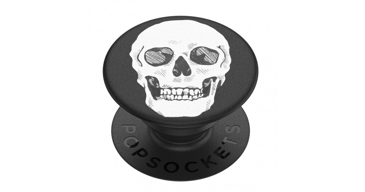 Suport pentru Telefon - Popsockets PopGrip - Shaky Bones Alb