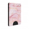 Portofel pentru telefon - PopSockets PopWallet - Roz Marble