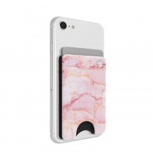 Portofel pentru telefon - PopSockets PopWallet - Roz Marble