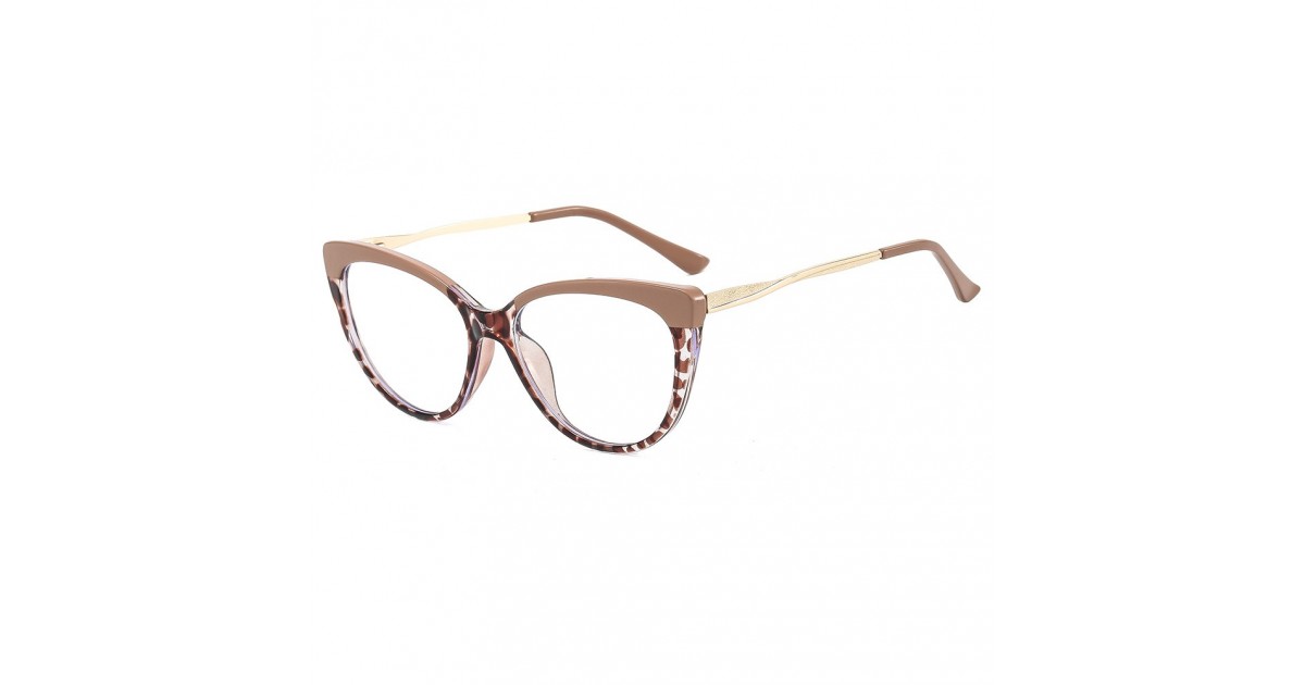 Ochelari de Calculator - Techsuit Reflex Metal (F5018-C42) - Nude Leopard