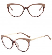 Ochelari de Calculator - Techsuit Reflex Metal (F5018-C42) - Nude Leopard