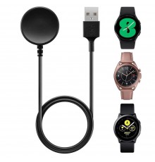 Incarcator pentru Samsung Watch, USB, 2.5W, Metal Case - Techsuit (TSC12) - Negru