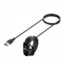 Incarcator pentru Xiaomi Mi Band 5/6/7, USB, 3.5W, 1m - Techsuit (TXC1) - Negru