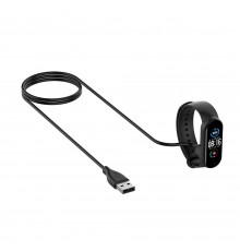 Incarcator pentru Xiaomi Mi Band 5/6/7, USB, 3.5W, 1m - Techsuit (TXC1) - Negru