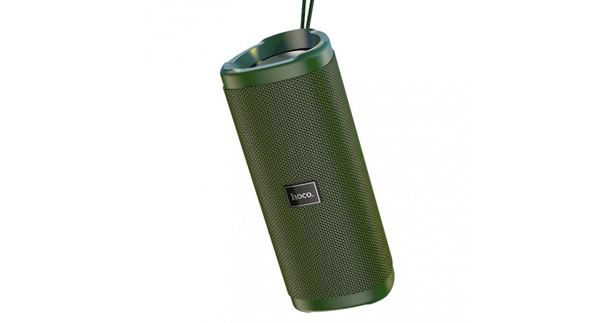 Boxa Portabila Bluetooth 5.0, 2x5W - Hoco Bella (HC4) - Army Verde