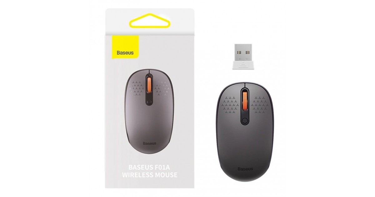 Mouse Fara Fir BT 5.0 - Baseus F01A (B01055502833-00) - Frosted Gray