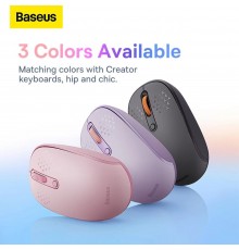 Mouse Fara Fir BT 5.0 - Baseus F01A (B01055502833-00) - Frosted Gray