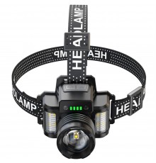 Lanterna de Cap LED P50 - Techsuit (HL-A-03) - Neagra