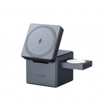 Incarcator Wireless Magnetic, 15W - Baseus (CCJJ040303) - Galaxy Albastru