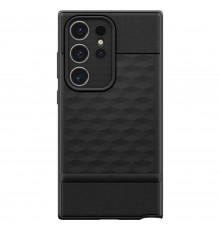 Husa pentru Samsung Galaxy S24 Ultra - Spigen Caseology Parallax - Matte Neagra