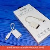 Cablu Adaptor OTG Lightning la USB 5Gbps - Yesido (GS10) - Alb