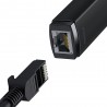 Adaptor USB-C la RJ45 Lan Port, 100Mbps - Baseus Lite Series (WKQX000201) - Negru