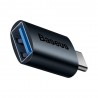 Adaptor Type-C to USB 3.2, 10 Gbps, cu OTG - Baseus Ingenuity Series (ZJJQ000003) - Albastru